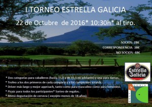 Cartel I Torneo Estrella Galicia